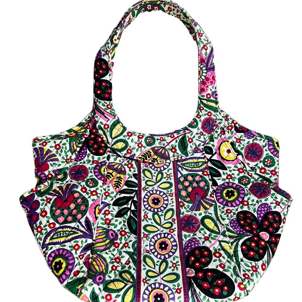 NWOT Vera Bradley Side By Side Tote Viva La Vera (Retired Pattern)